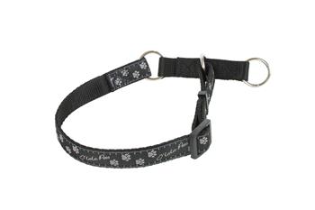 Olala Pets Obojek polostahovací  TLAPKY 20mm x 33-52 cm, šedá Bazar