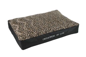 Olala Pets Ortopedická matrace De Luxe 70 x 50 cm leopard