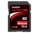 Pam. karta - SanDisk 16GB SDHC Video HD