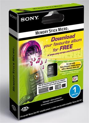 Pam. karta SONY Memory Stick micro JUKEB
