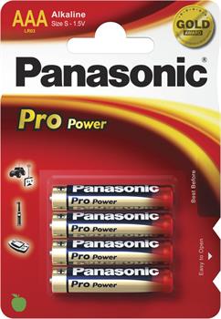 Panasonic LR03 PPG Pro Power Gold alkaline 4BP, 4k