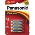 Panasonic LR03 PPG Pro Power Gold alkaline 4BP, 4 ks baterie AAA