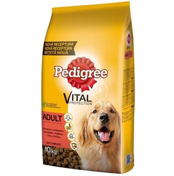 PEDIGREE granule adult s hovězím a drůbežím 10kg