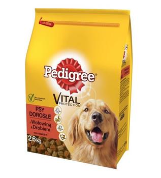 PEDIGREE granule Adult s hovězím a zeleninou 3kg