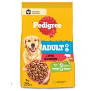 PEDIGREE granule M/L Adult hovězí se zeleninou 7kg