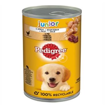 PEDIGREE konzerva Junior s kuřecím 400g