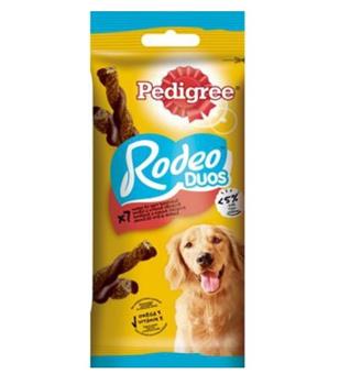 PEDIGREE pochoutka Rodeo Duo s kuracím a slaninou 123g