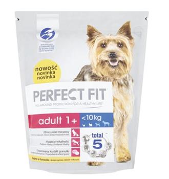 PERFECT FIT granule pro psy Adult kuřecí XS/S 1.4kg Bazar