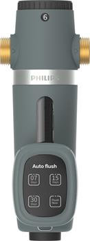 Philips filtr AWP1835, filtruje částice do velikosti 40 mikronů, průtok 5000 l/h, ukazatel tlaku, automatický proplach