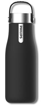 Philips GoZero UV samočistící lahev 590 ml černá