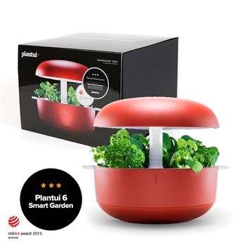 Plantui 6 Smart Garden, chytrá zahrádka, červená