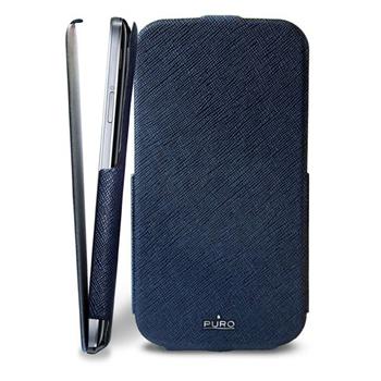 Puro flipové pouzdro Ultra Slim pro Samsung Galaxy S4 (i9505), modrá