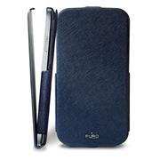 Puro flipové pouzdro Ultra Slim pro Samsung Galaxy S4 (i9505), modrá
