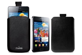 Puro pouzdro SLIM ESSENTIAL pro Samsung Galaxy S II, černá