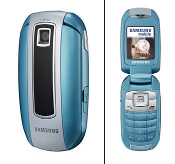 Samsung E570 Metallic Blue