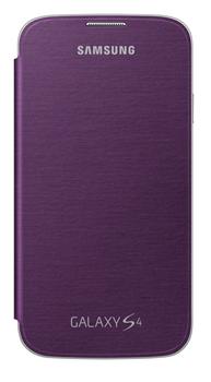 Samsung flipové pouzdro EF-FI950BV pro Galaxy S4 (i9505), purpurová