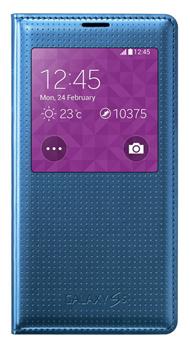 Samsung flipové pouzdro S View EF-CG900B pro Samsung Galaxy S5 (SM-G900), Electric Blue