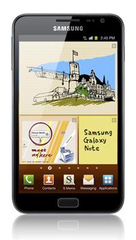 Samsung Galaxy Note (N7000) (i9220) Dark Blue, 16 GB