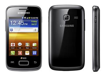 Samsung Galaxy Y DUOS (S6102) Black
