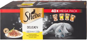 SHEBA kapsička Drůbeží výběr 40x85g