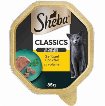 SHEBA vanička Drůbeží koktejl 85g