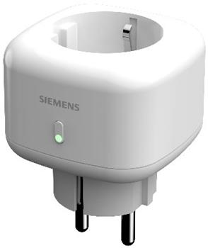 Siemens Connected Home zásuvkový adaptér SCH030ZB, ZigBee, 16 A, funkce opakovače signálu