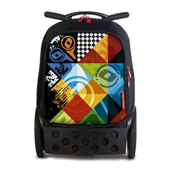 Školní taška na kolečkách Nikidom Roller Logomania