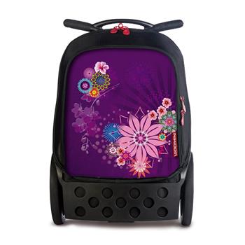 Školní taška na kolečkách Nikidom Roller XL Bloom