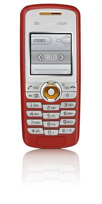 Sony Ericsson J230i červená