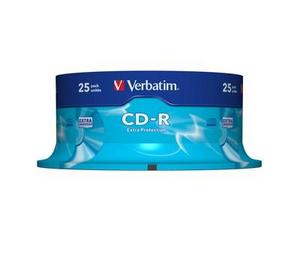 Verbatim CD-R(25-Pack)Spindle/Extra Protection/52x/700MB