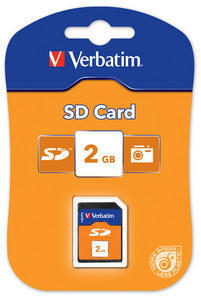 Verbatim SECURE DIGITAL CARD 2GB T-BLIST