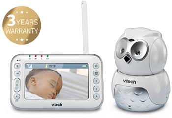 VTech BM4300, dětská video chůvička "Sova" 4,3"