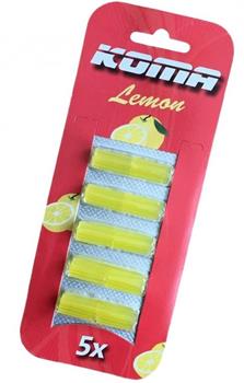 Vůně do vysavače LEMON, 5ks v balení (KOMA OSV5)