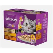 WHISKAS kapsička drůbeží výběr ve šťávě 12pack 1020g