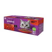 WHISKAS kapsička klasický výběr ve šťávě 40pack